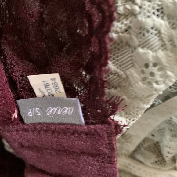 Aerie five bra bundle euc sz S & 34A lace strapless - Picture 13 of 16